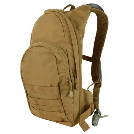 CONDOR OUTDOOR PRODUCTS HYDRATION PACK, COYOTE BROWN 124-498